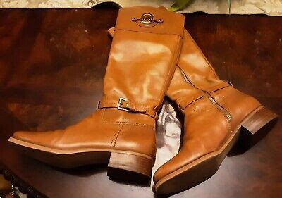 michael kors stockard leather boot size 9